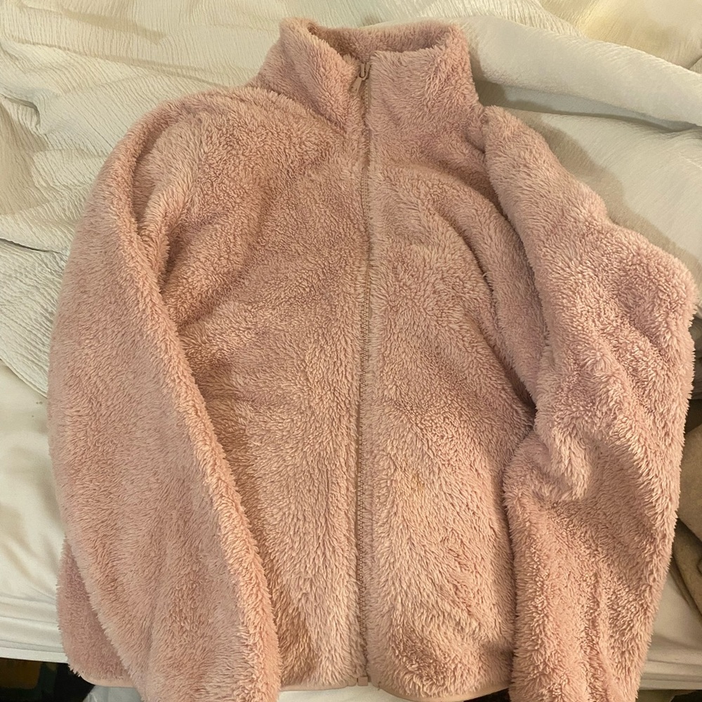 Uniqlo pink coat